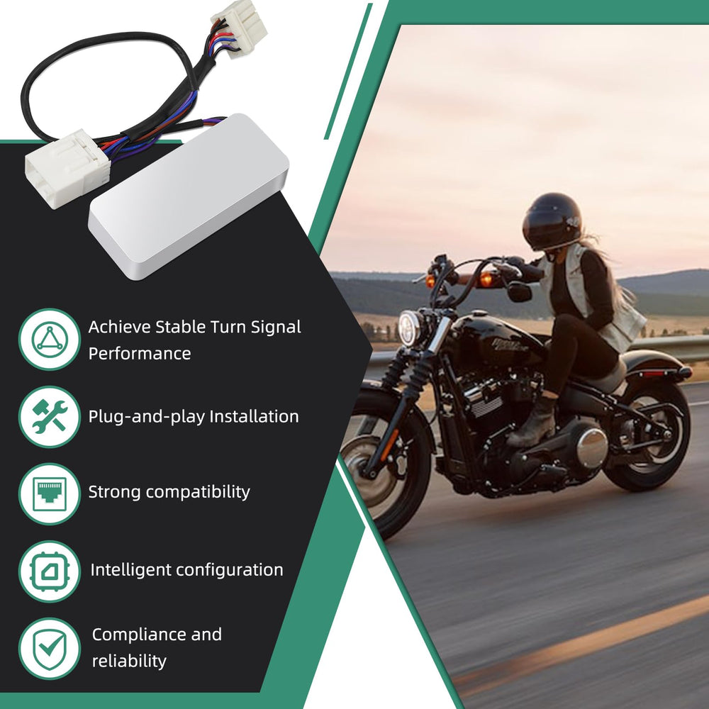 briidea stabilizer controller for Harley LED turn signals ensuring consistent flashing