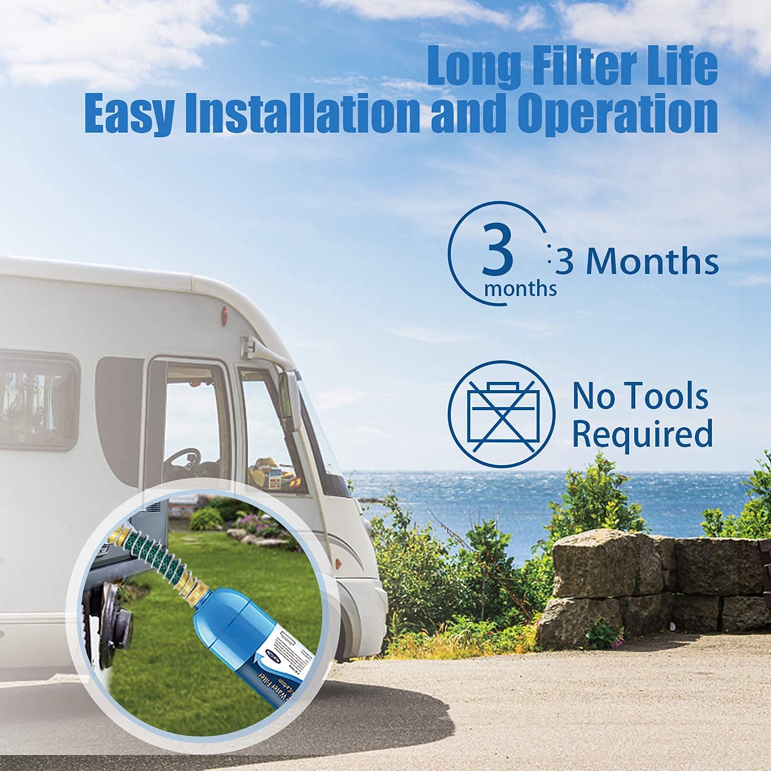 Bringpure flexible hose protector enables tool-free installation