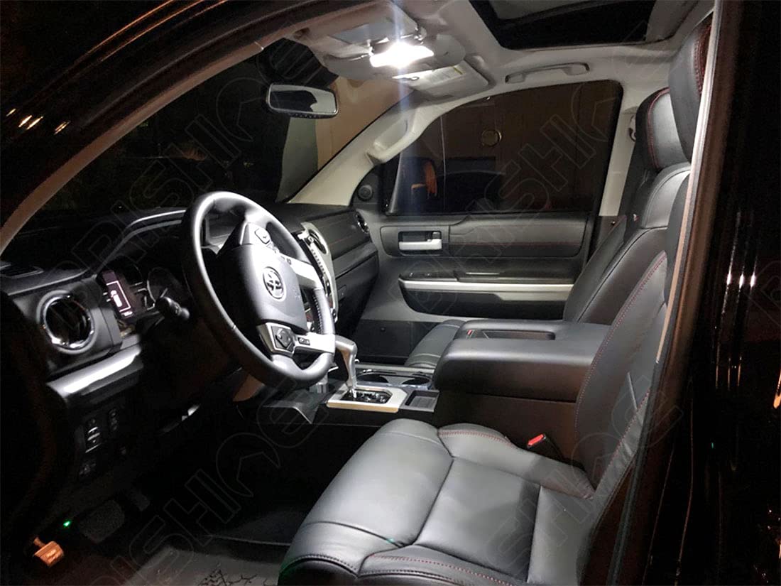 BRISHINE vanity mirror lights provide clearer grooming with a 6000K white glow