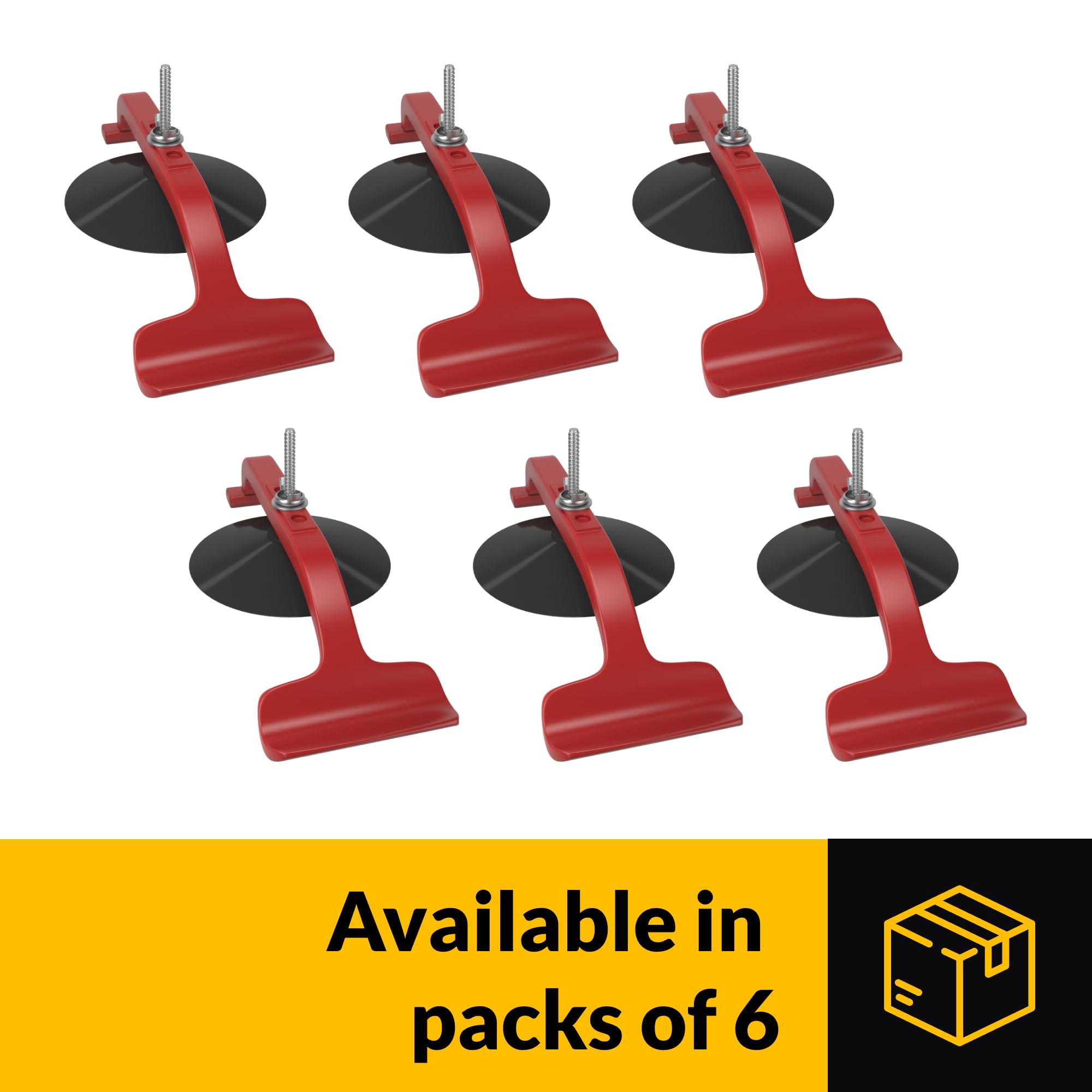 BRIXWELL SNC6 versatile clamp set suitable for automotive and home glass