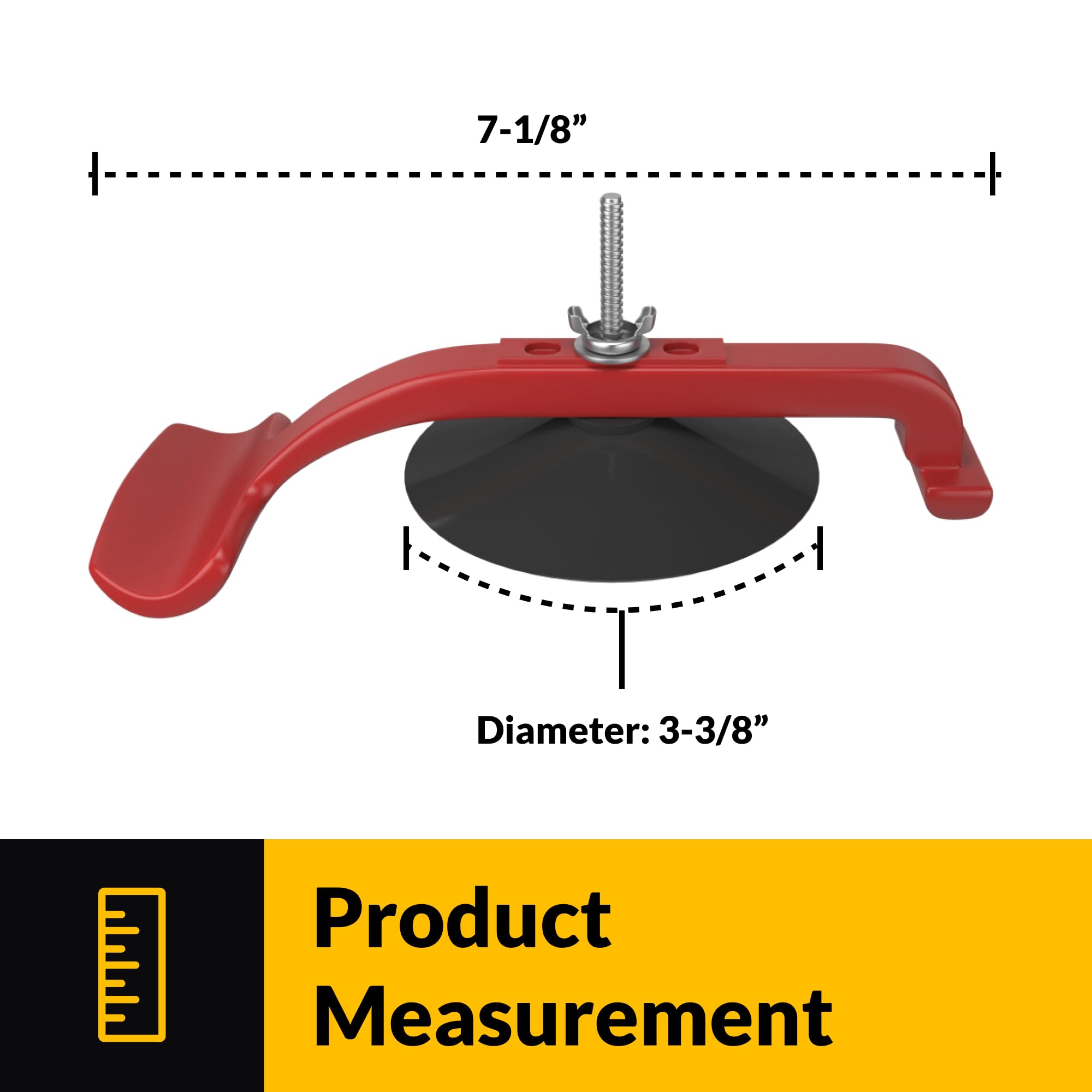 BRIXWELL SNC6 glass holder adjustable for precise clamp alignment