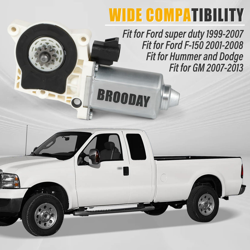 BROODAY AMP Research motor packaging included emphasizes convenient replacement for front-step systems.