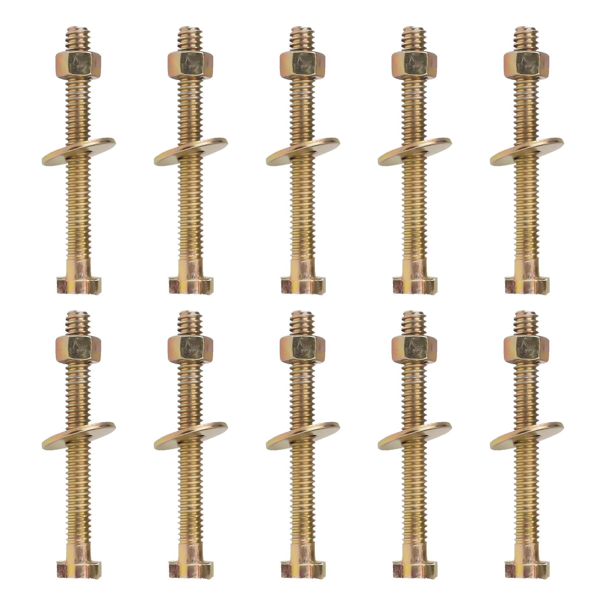 brougetme brake cage bolt 10-pack for semi trucks' air brakes
