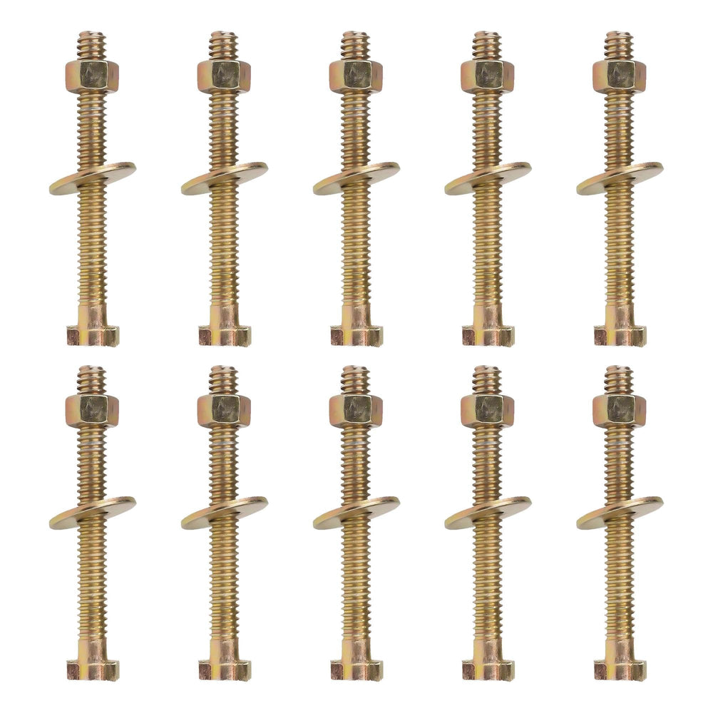 brougetme brake cage bolt 10-pack for semi trucks' air brakes