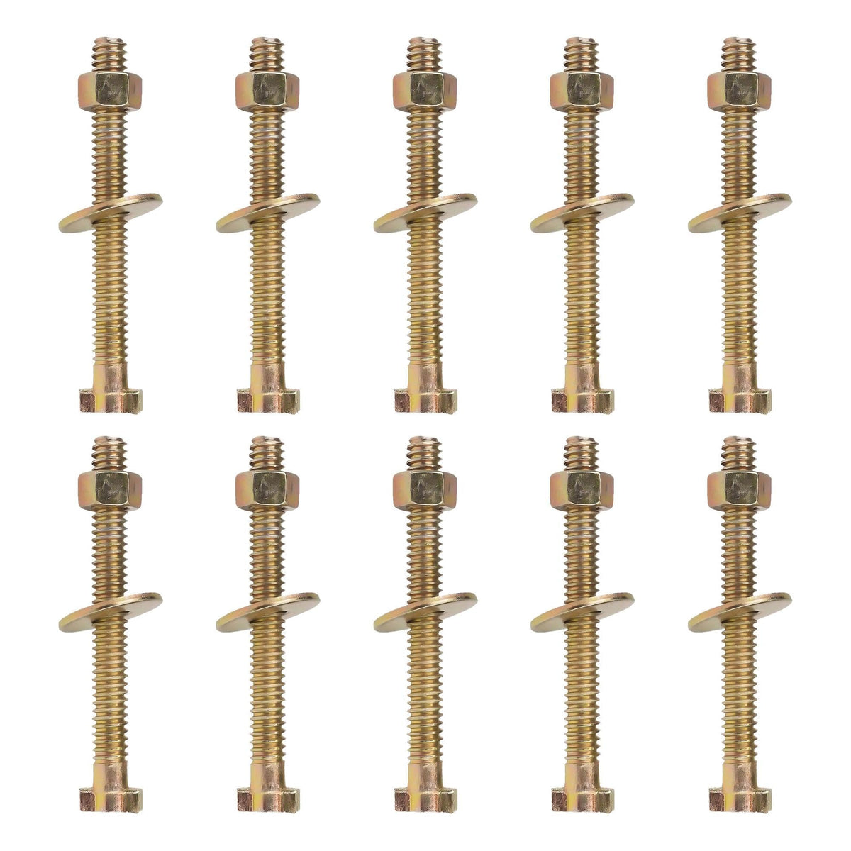 brougetme brake cage bolt 10-pack for semi trucks' air brakes