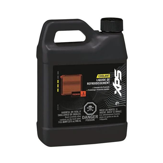 BRP Sea-Doo engine compartment with antifreeze supports long-life protection.