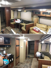 BRISHINE 12V DC bulbs fit compatible RV sockets for easy replacement.