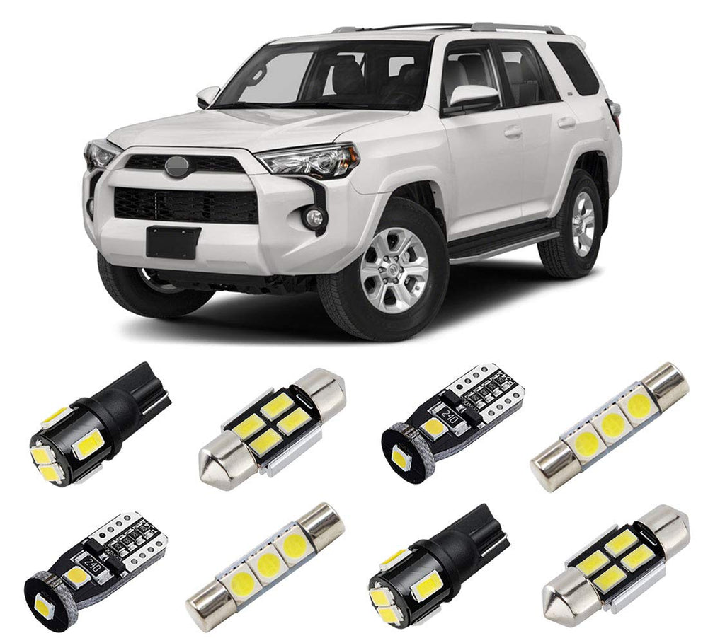 BRISHINE 4Runner map lights provide bright, even illumination for night navigation.