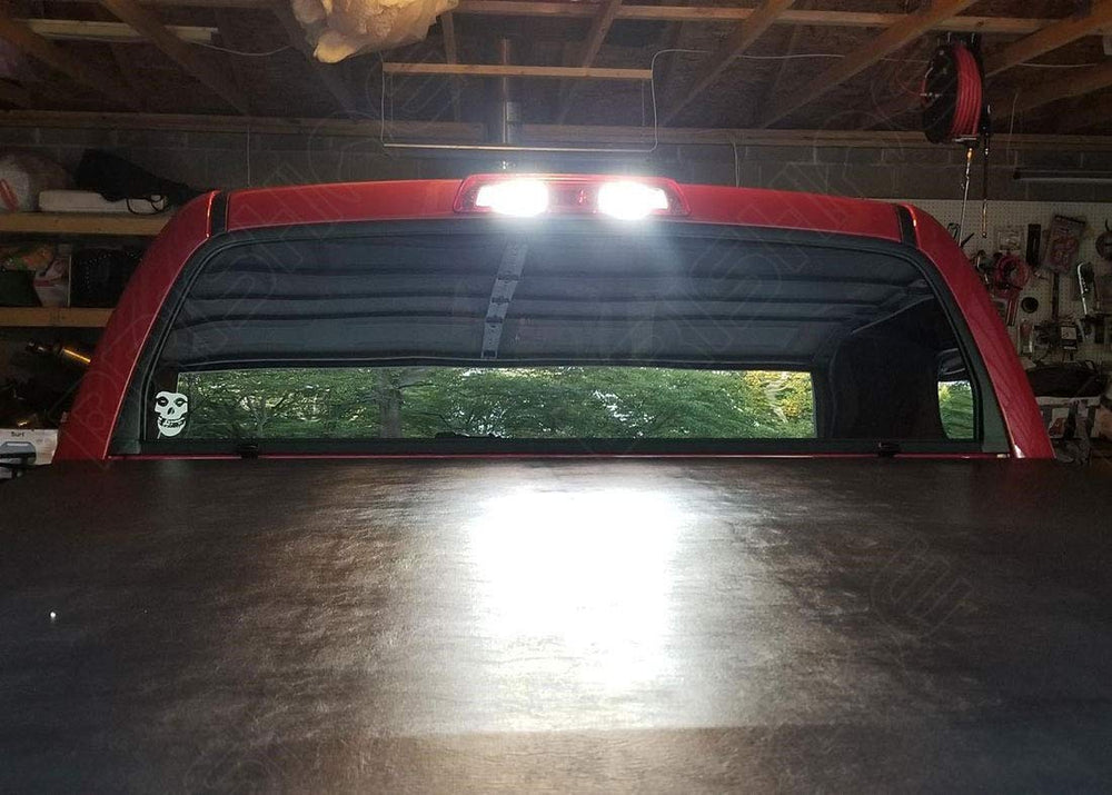 BRISHINE license plate lights enhance plate visibility after dark