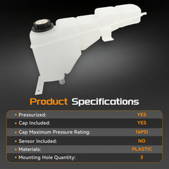 BRTEC coolant reservoir cap side view highlighting sturdy body and fit.