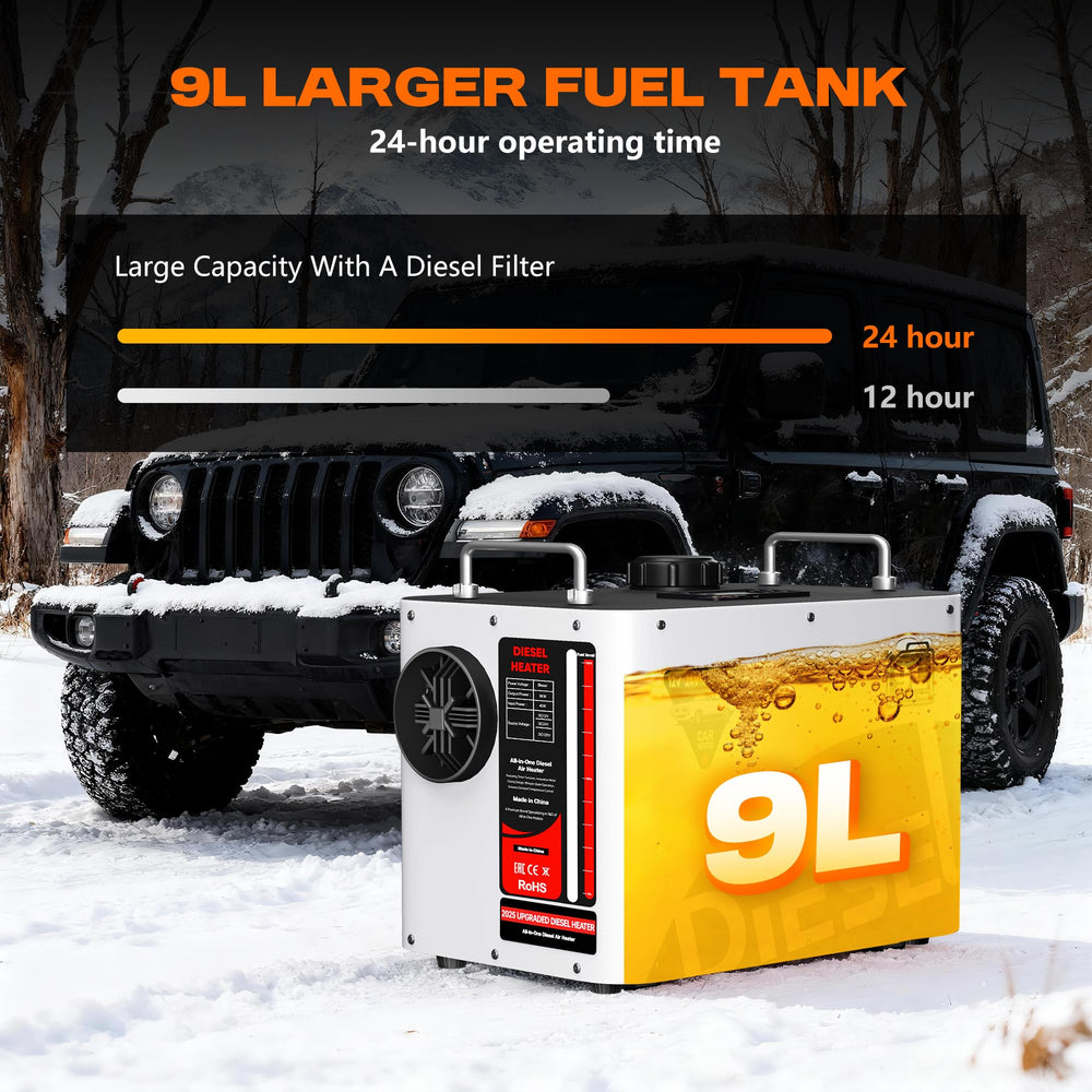 BSMTEK diesel heater remote control for easy operation.