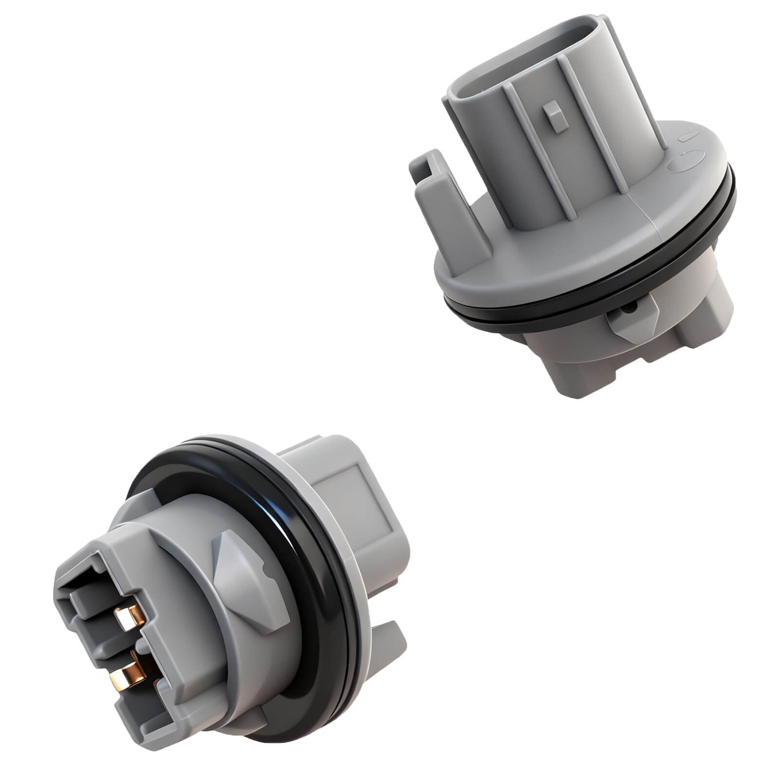 BSNOVT 2x 33302-S5A-A01 T20 socket close-up with secure bulb retention for reliable signals.
