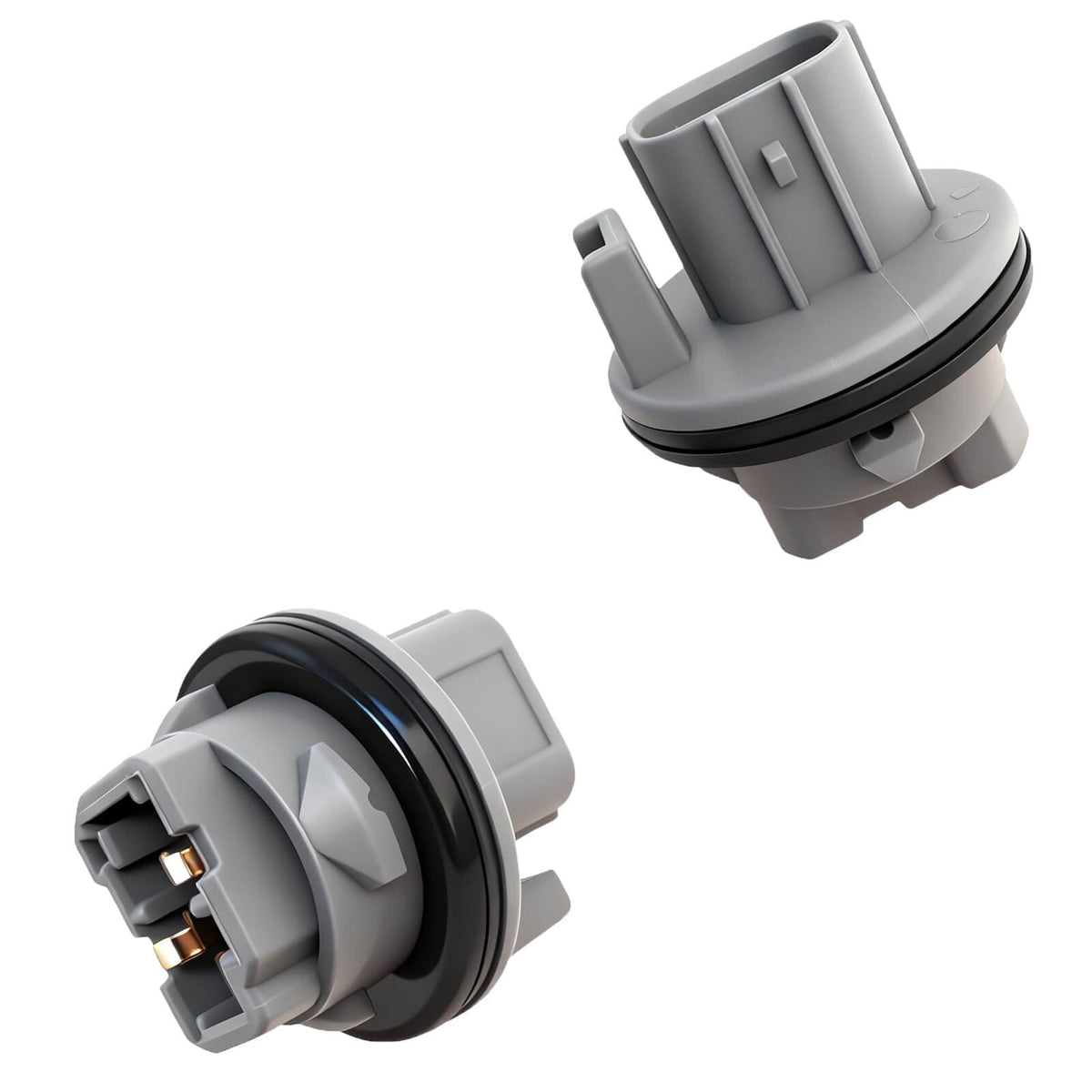BSNOVT 2x 33302-S5A-A01 T20 socket close-up with secure bulb retention for reliable signals.