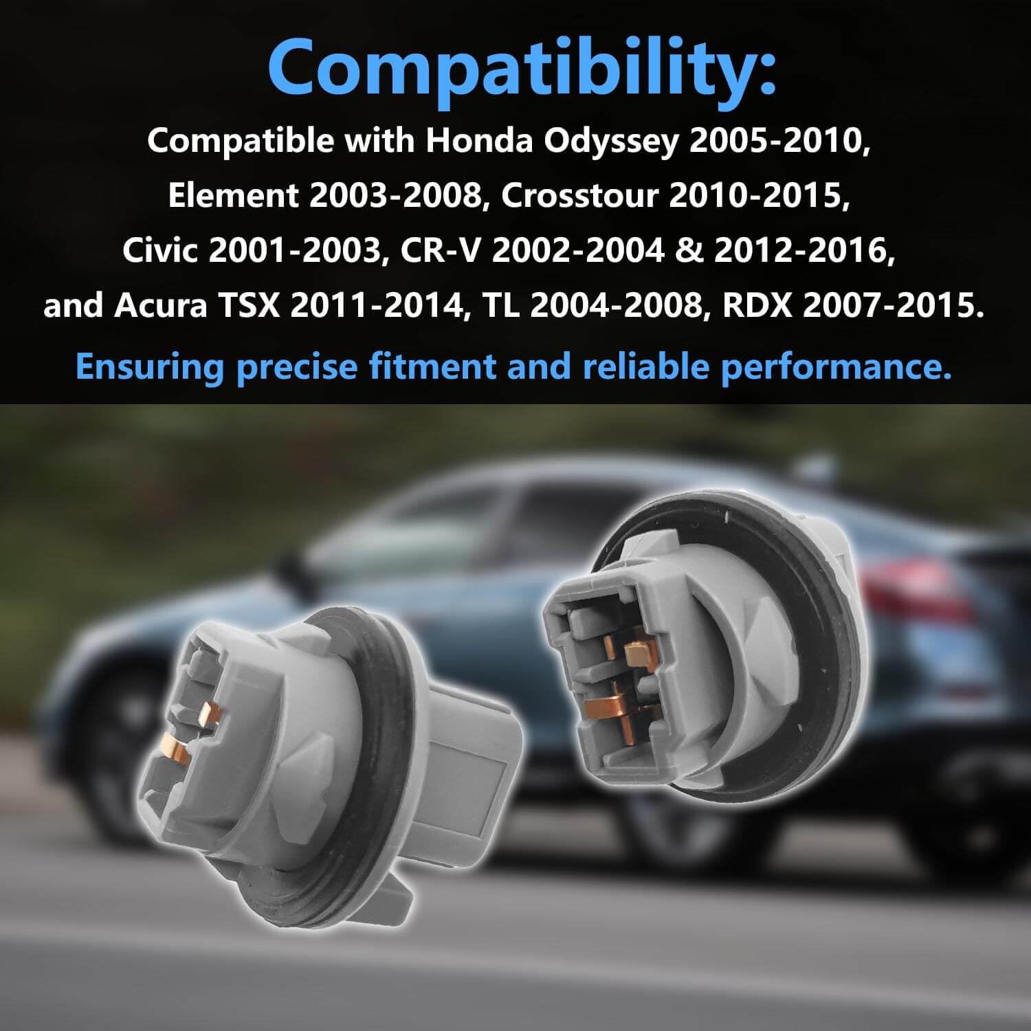 BSNOVT corrosion-resistant-terminal-socket highlights sturdy construction for long-lasting rear lighting.