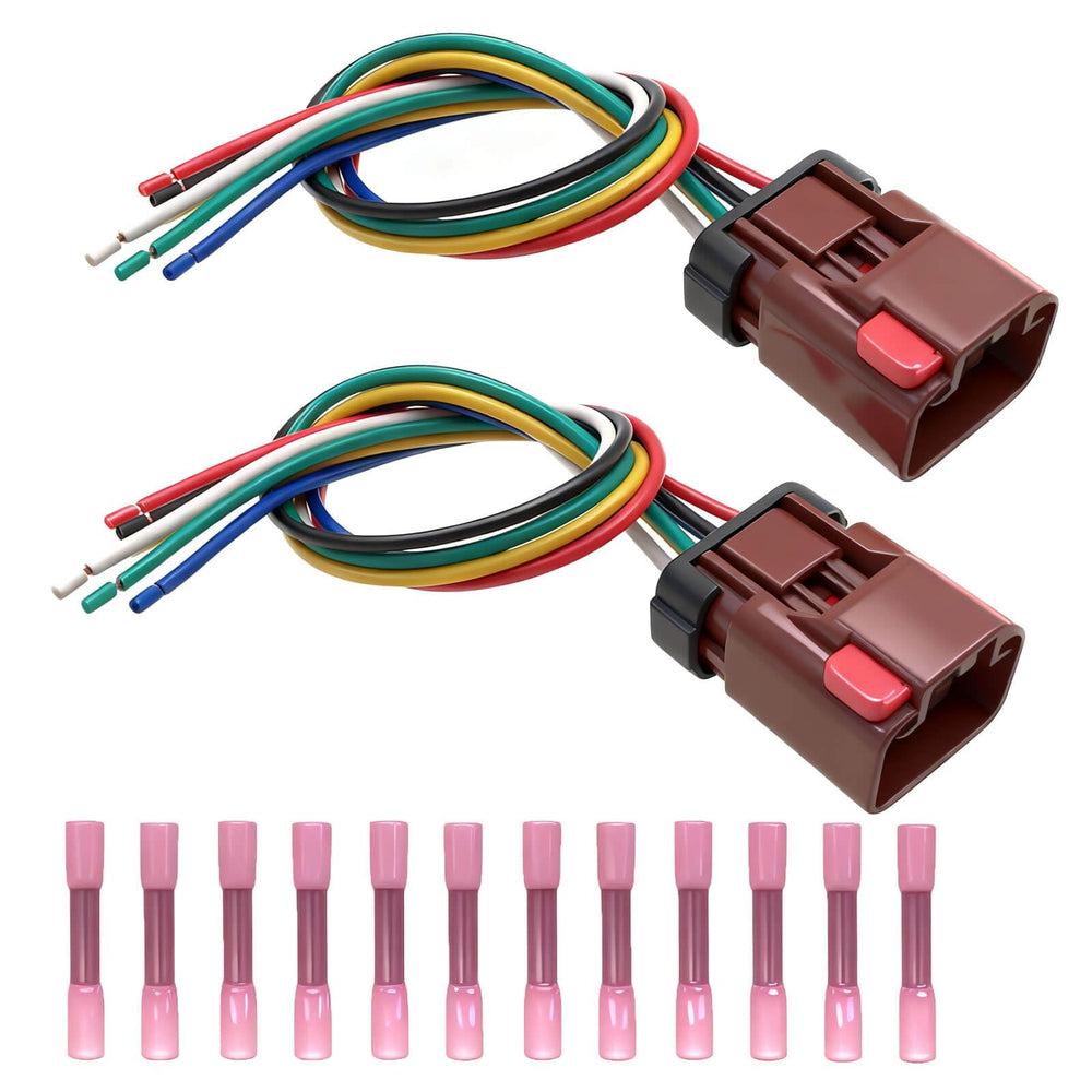 BSNOVT Dodge tail-light connector 6-pin 18AWG for secure electrical connection.