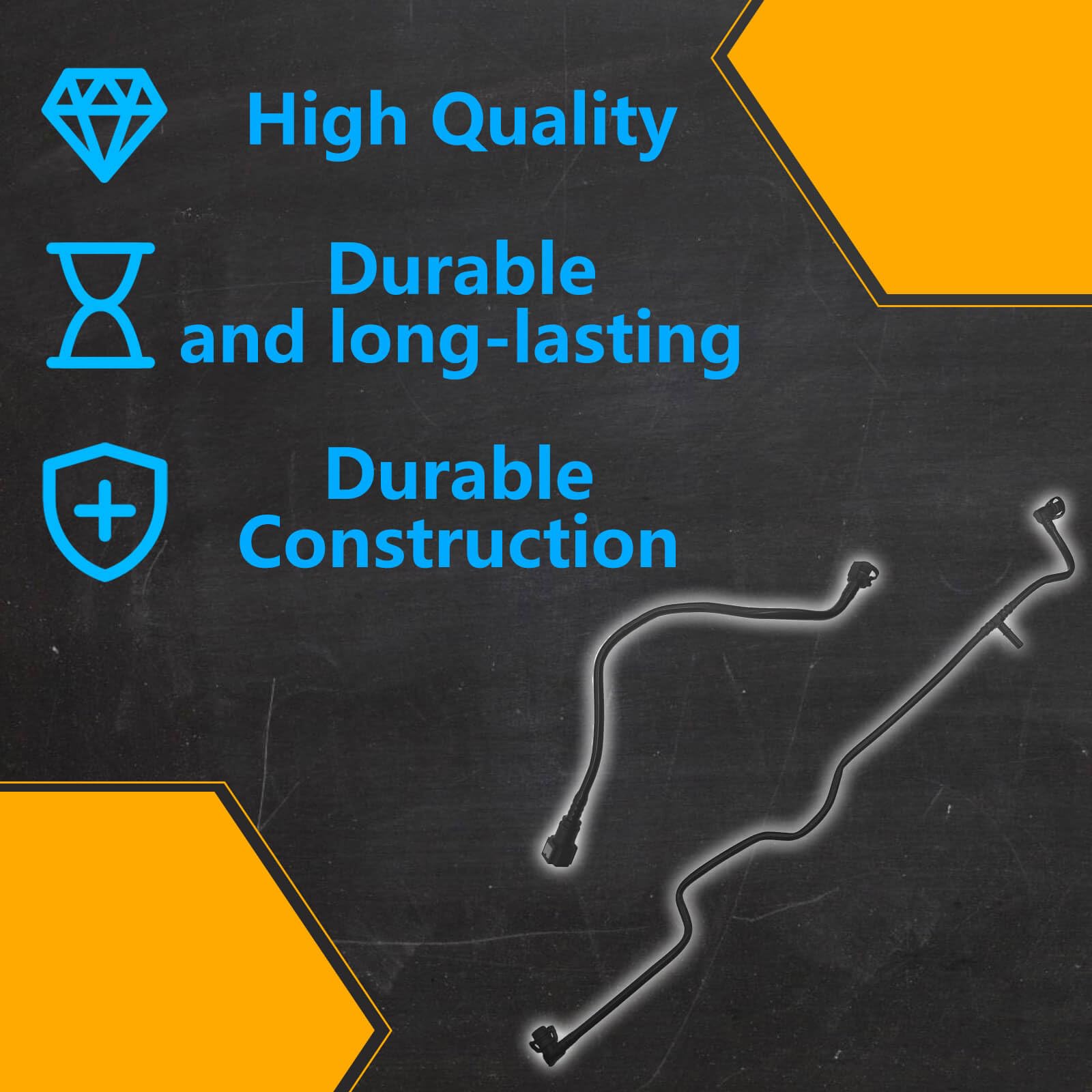 BSNOVT coolant hose enables consistent flow between reservoir and engine