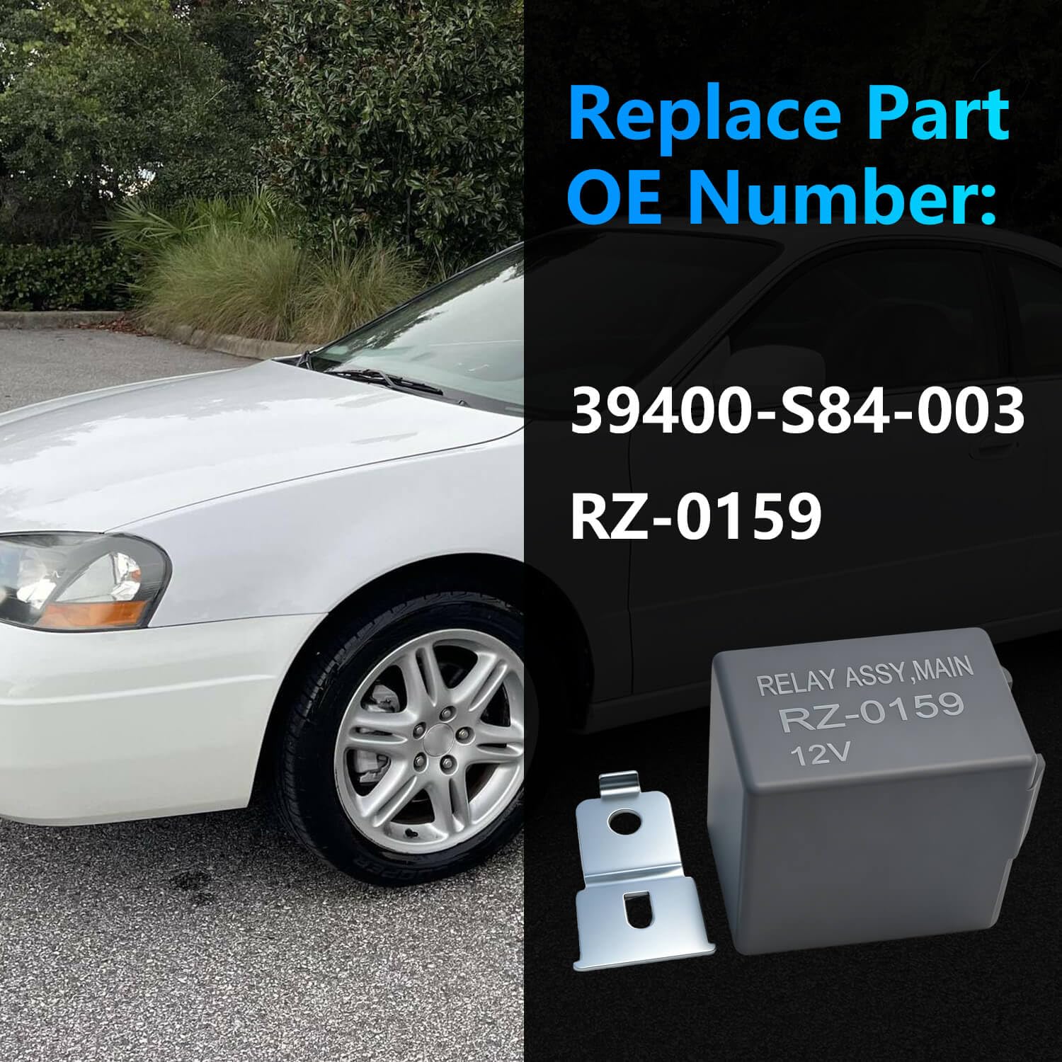 BSNOVT main relay assembly for Acura CL 2001-2003 direct OE replacement