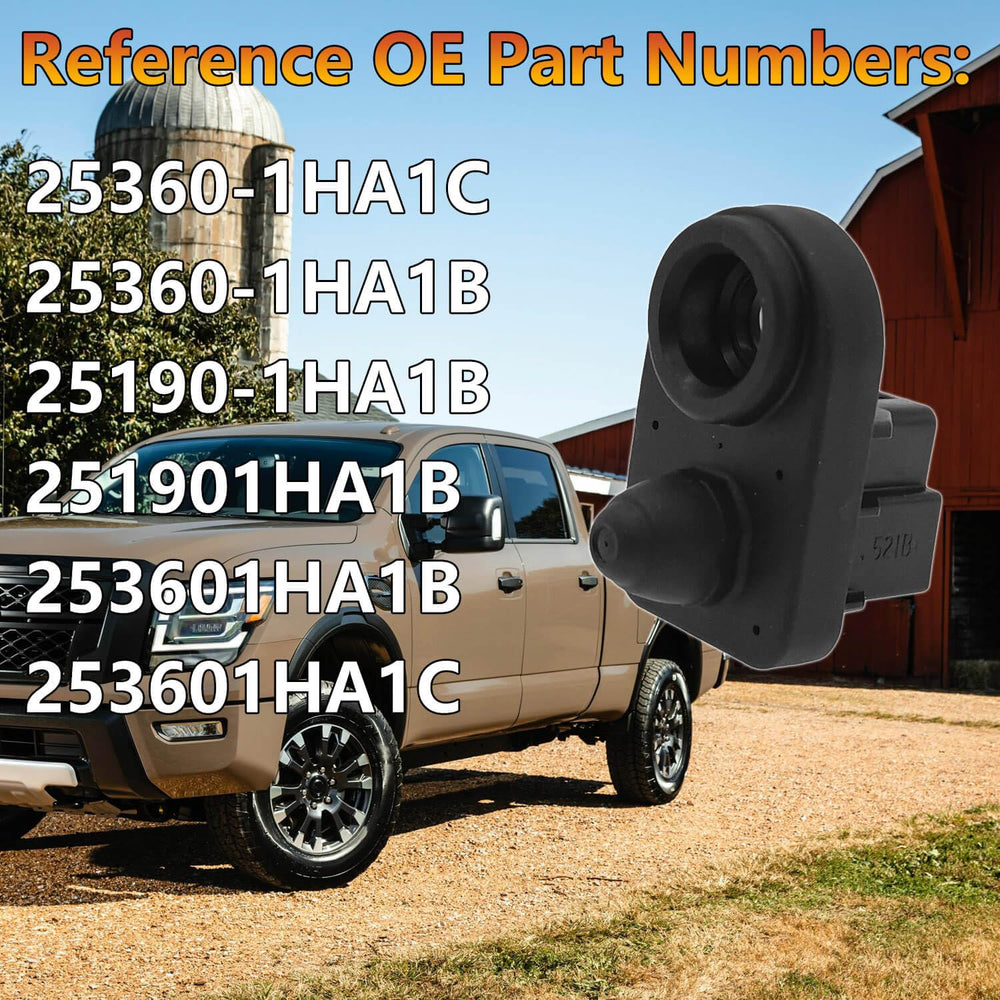 BSNOVT OE replacement 25360-1HA1B aligns with Nissan parts for proper function.