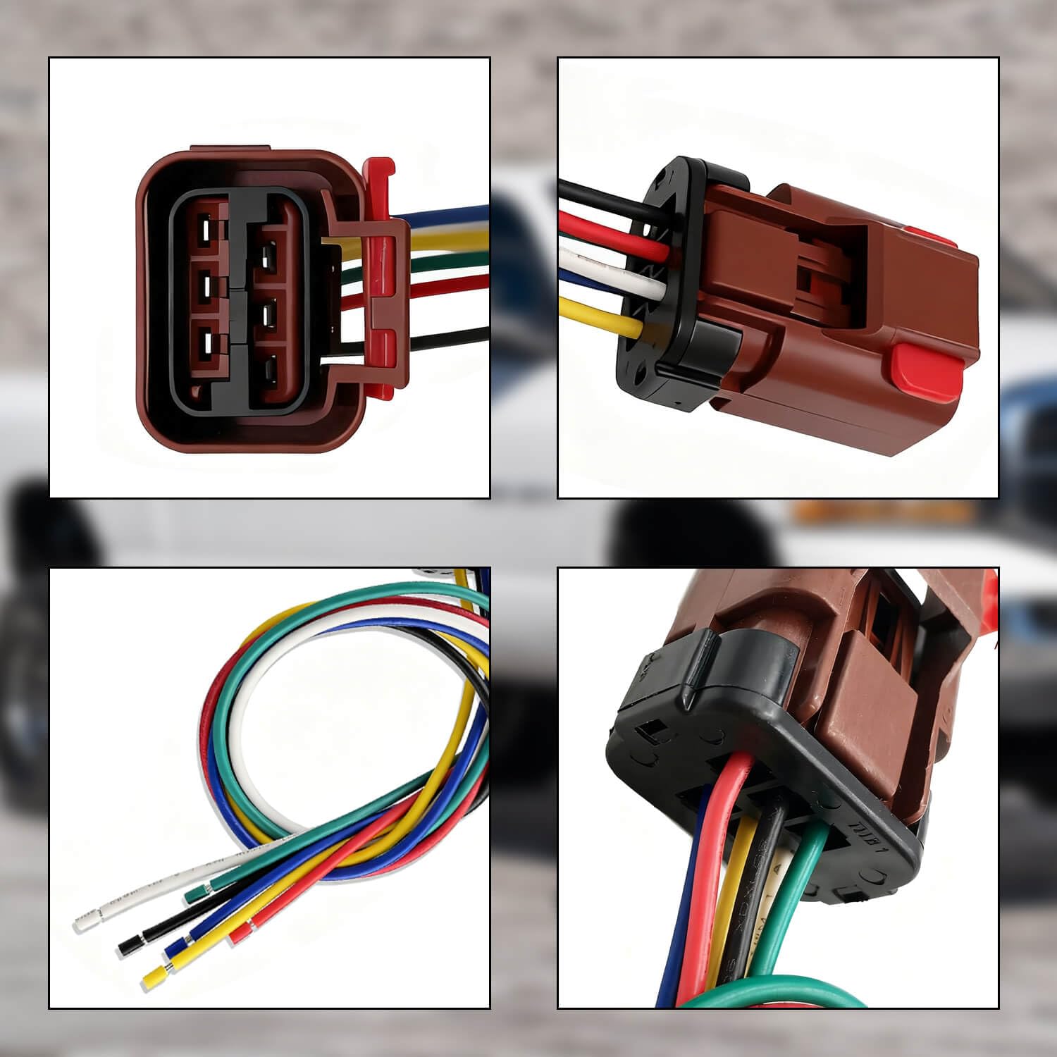 BSNOVT pre-assembled 30 cm tail-light wiring saves installation time.
