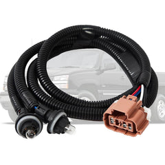 BSNOVT rear bumper license plate light harness for Chevy Silverado enhances plate illumination