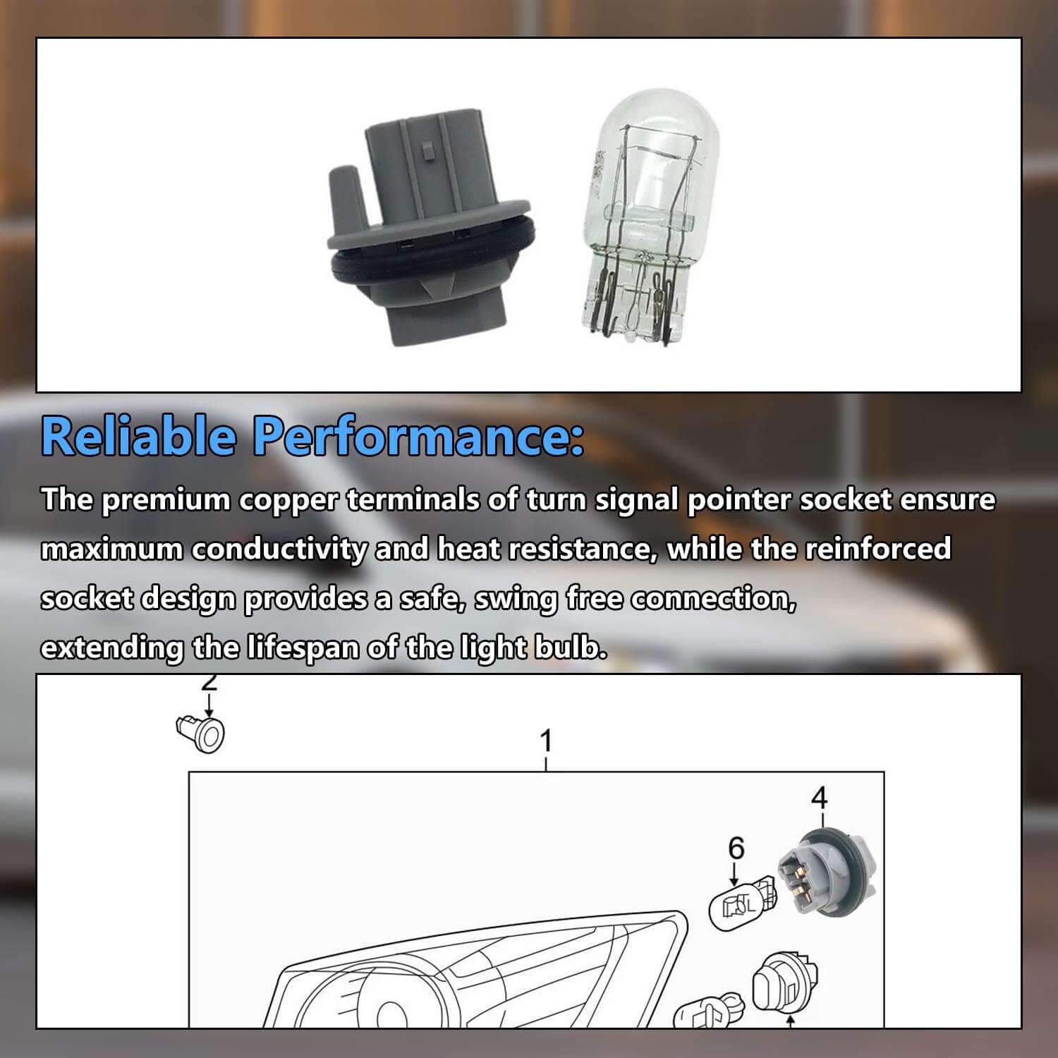 BSNOVT plug-and-play-socket-kit enables quick installation for rear lighting upgrades.