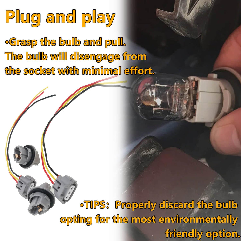 BSNOVT Toyota Venza front-signal socket maintains reliable electrical contact.