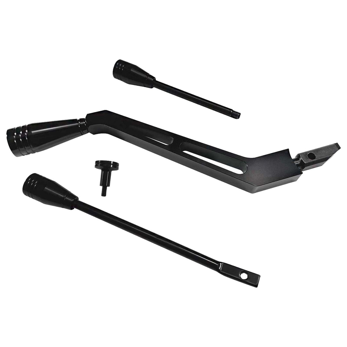 BST BSSP billet shifter arm in polished aluminum for durable gear control
