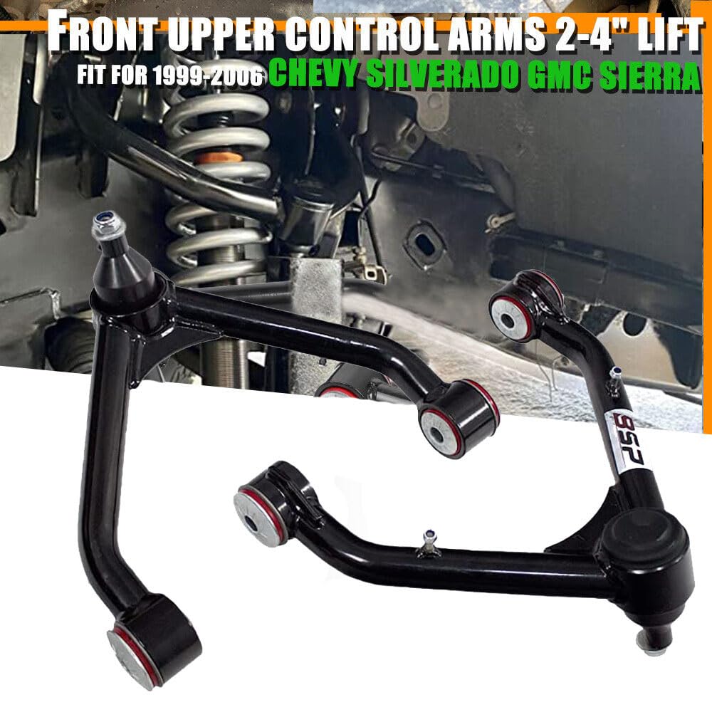 BST BSSP front suspension assembly on Silverado, designed for 4WD and 4x4 use.