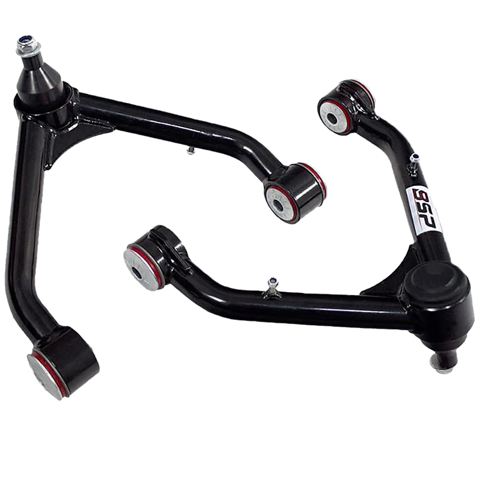 BST BSSP front upper control arms box, ready for quick bolt-on upgrade.