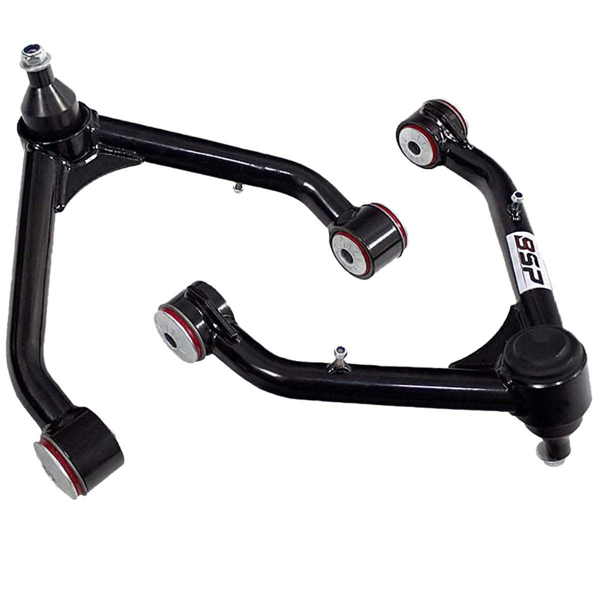 BST BSSP front upper control arms box, ready for quick bolt-on upgrade.