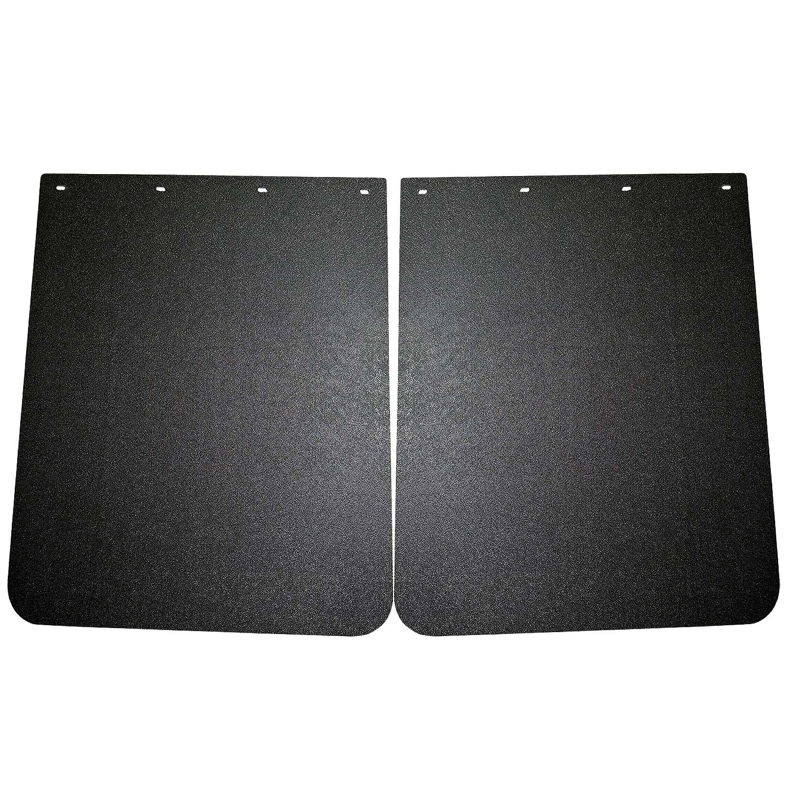 BST BSSP mud flap front view shows rugged 24x30 polymer design.
