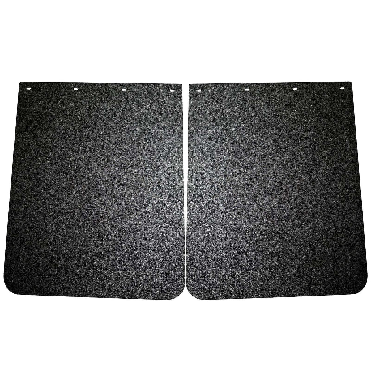 BST BSSP mud flap front view shows rugged 24x30 polymer design.