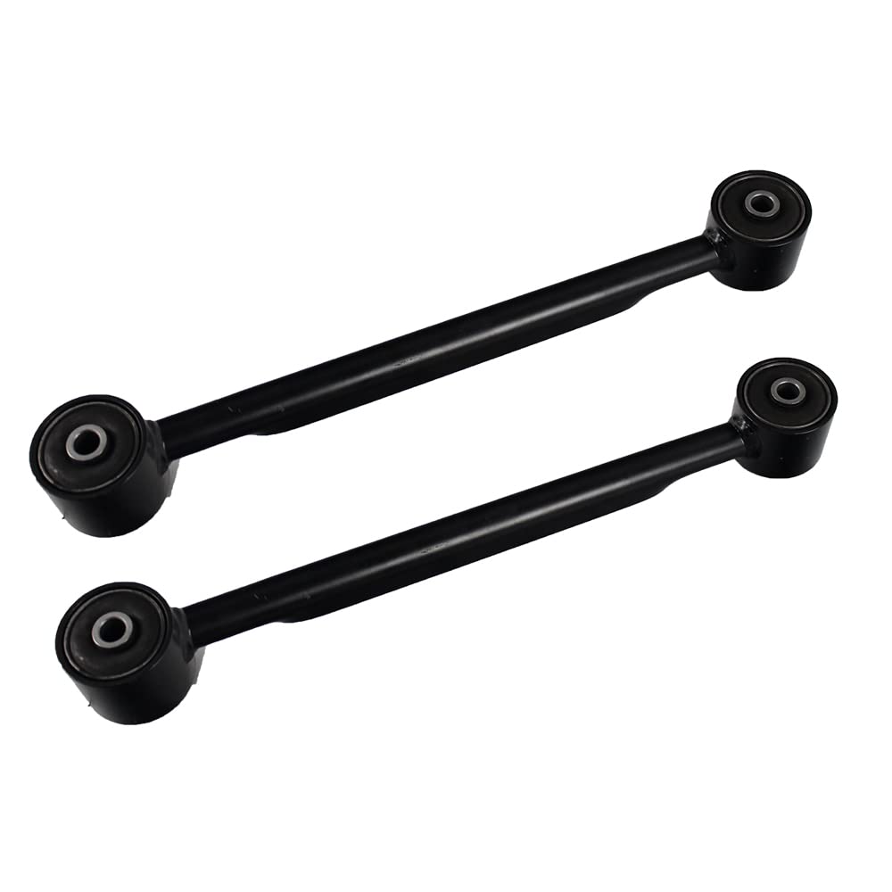BST BSSP rear trailing upper control arm pair with bushings for Envoy and Trailblazer improves stability.