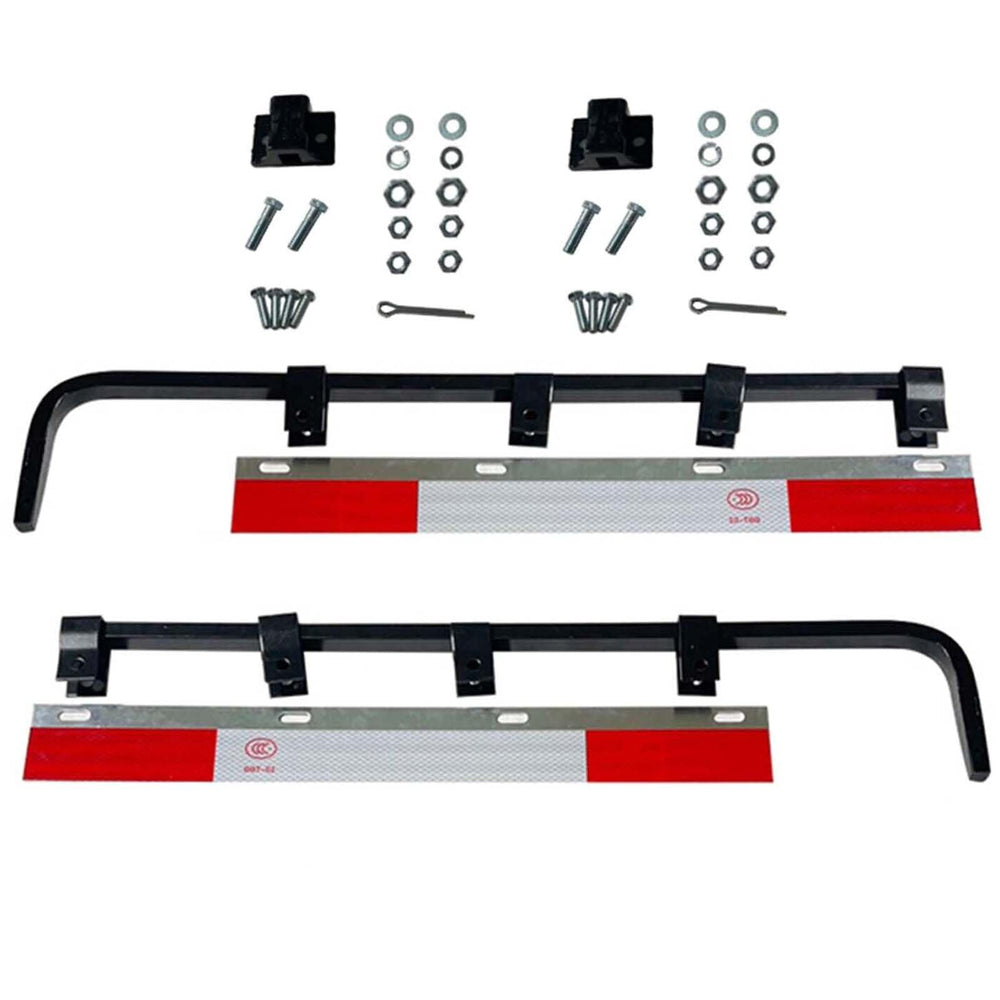 BST BSSP pair straight mud flap hangers for secure rear mounting