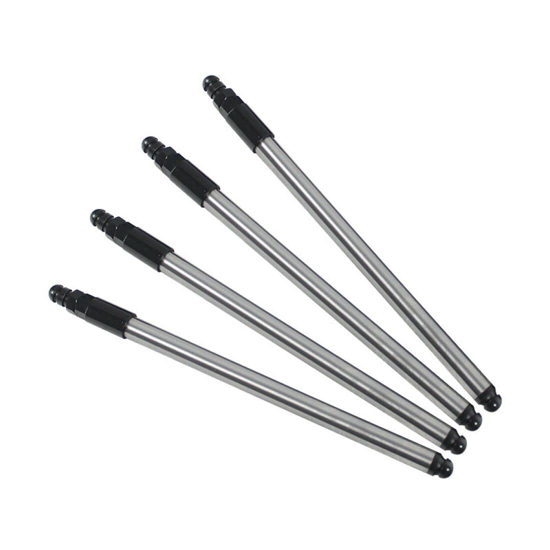 BST BSSP pushrods with springs show adjustable set ready for Harley Twin Cam