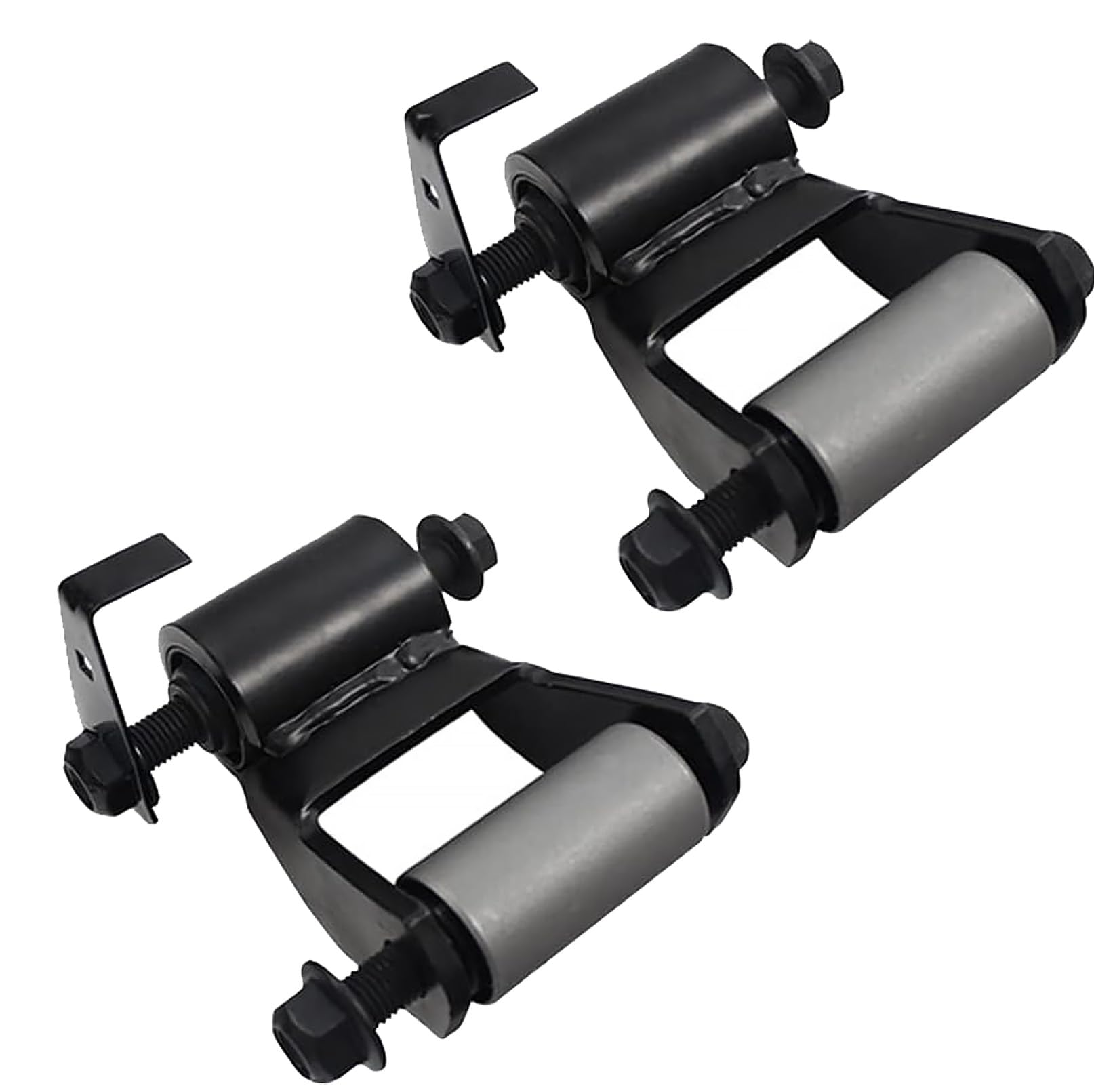 BST BSSP rear shackle kit close-up with durable steel and powder coating