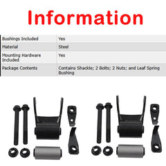 BST BSSP mounting bolts and nuts included for quick installation