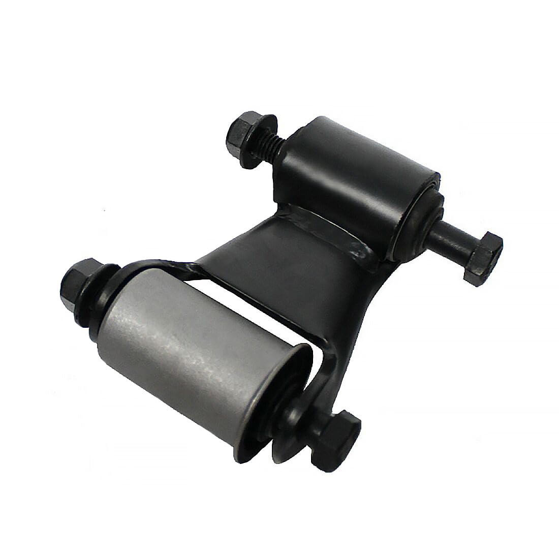 BST BSSP shackle with bushing maintains smooth leaf motion.