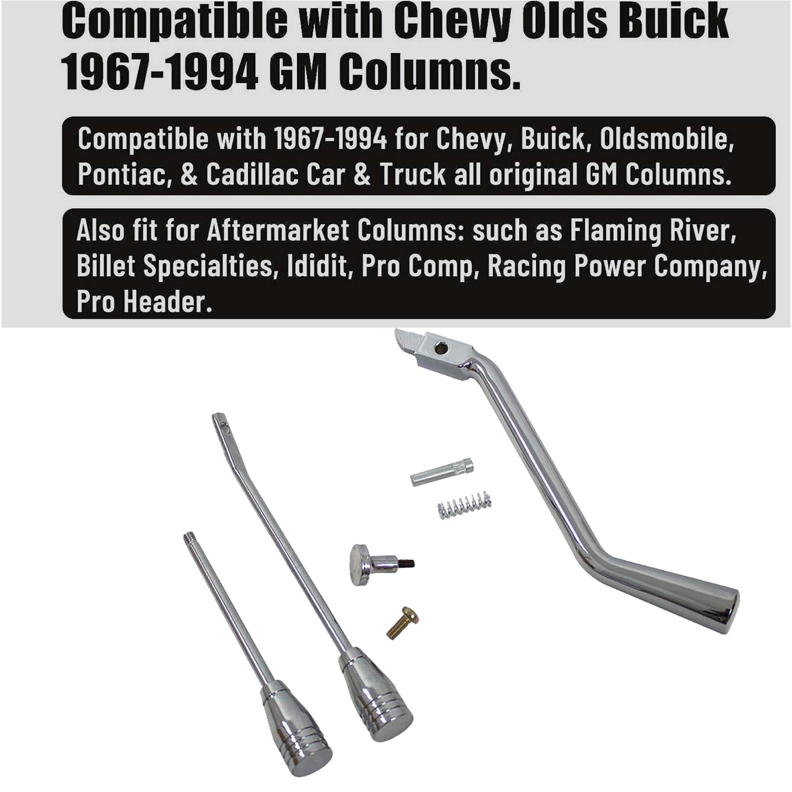 BST BSSP tilt lever 5.5-inch delivers tactile operation and classic look.