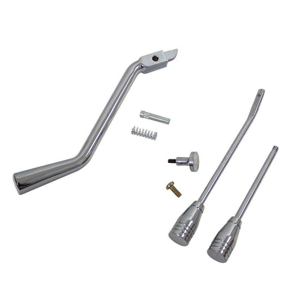 BST BSSP turn signal lever close-up highlights durable billet aluminum finish.