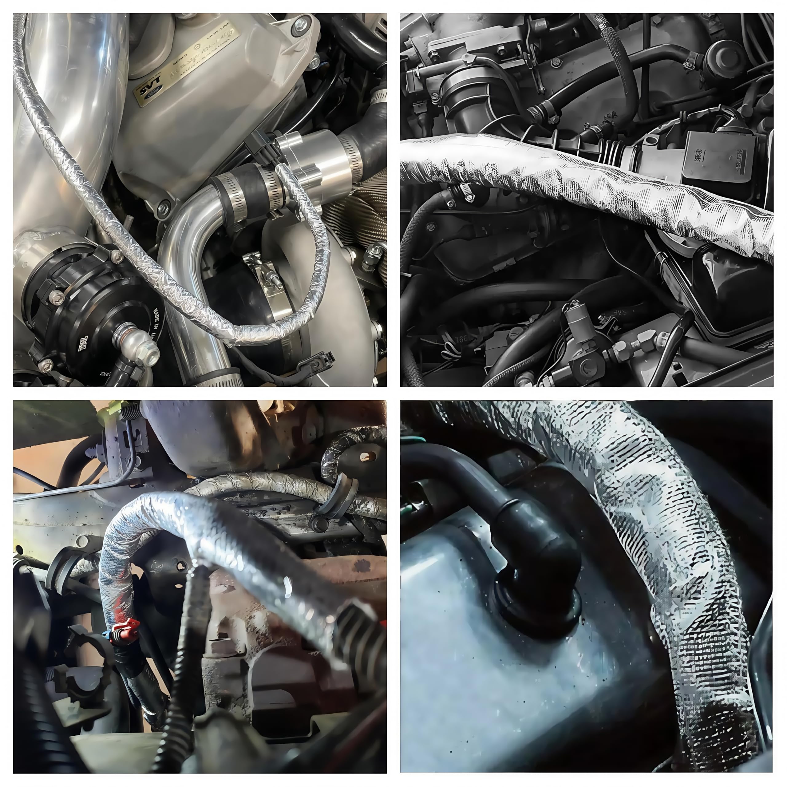 BSTFLEX aluminum foil fiberglass and polyester construction delivers durable insulation