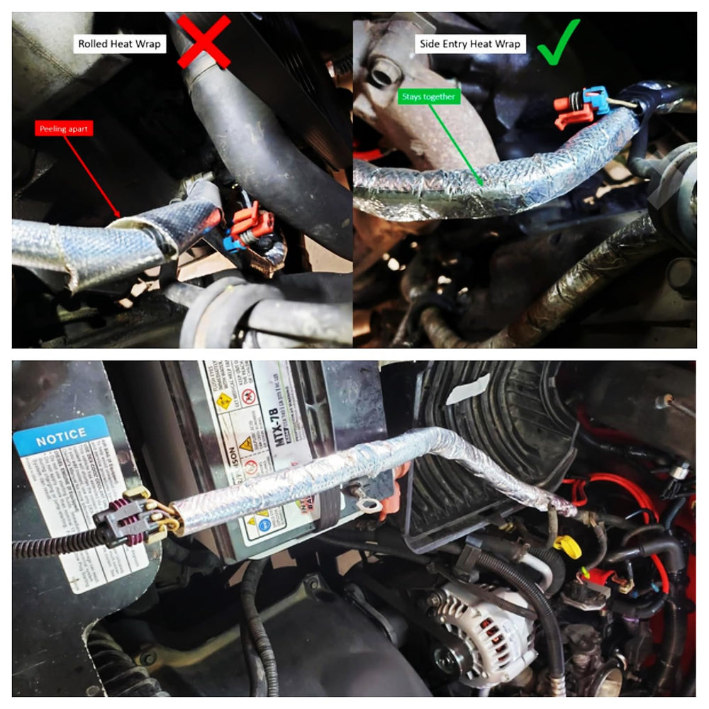 BSTFLEX automotive heat protection shields exhaust and harness components