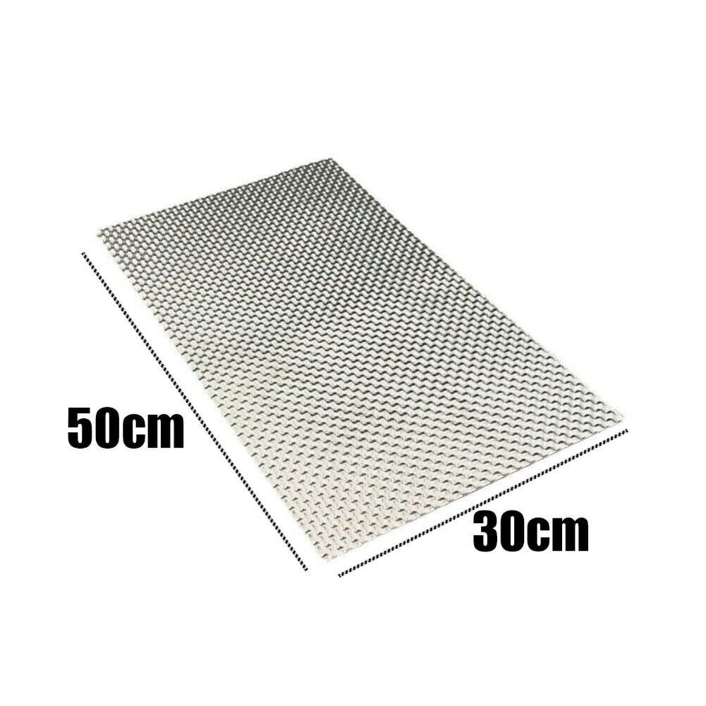 BSTFLEX embossed shield side detail showing durable undercarriage protection