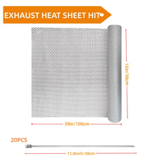 BSTFLEX kit view with included zip ties for easy DIY installation