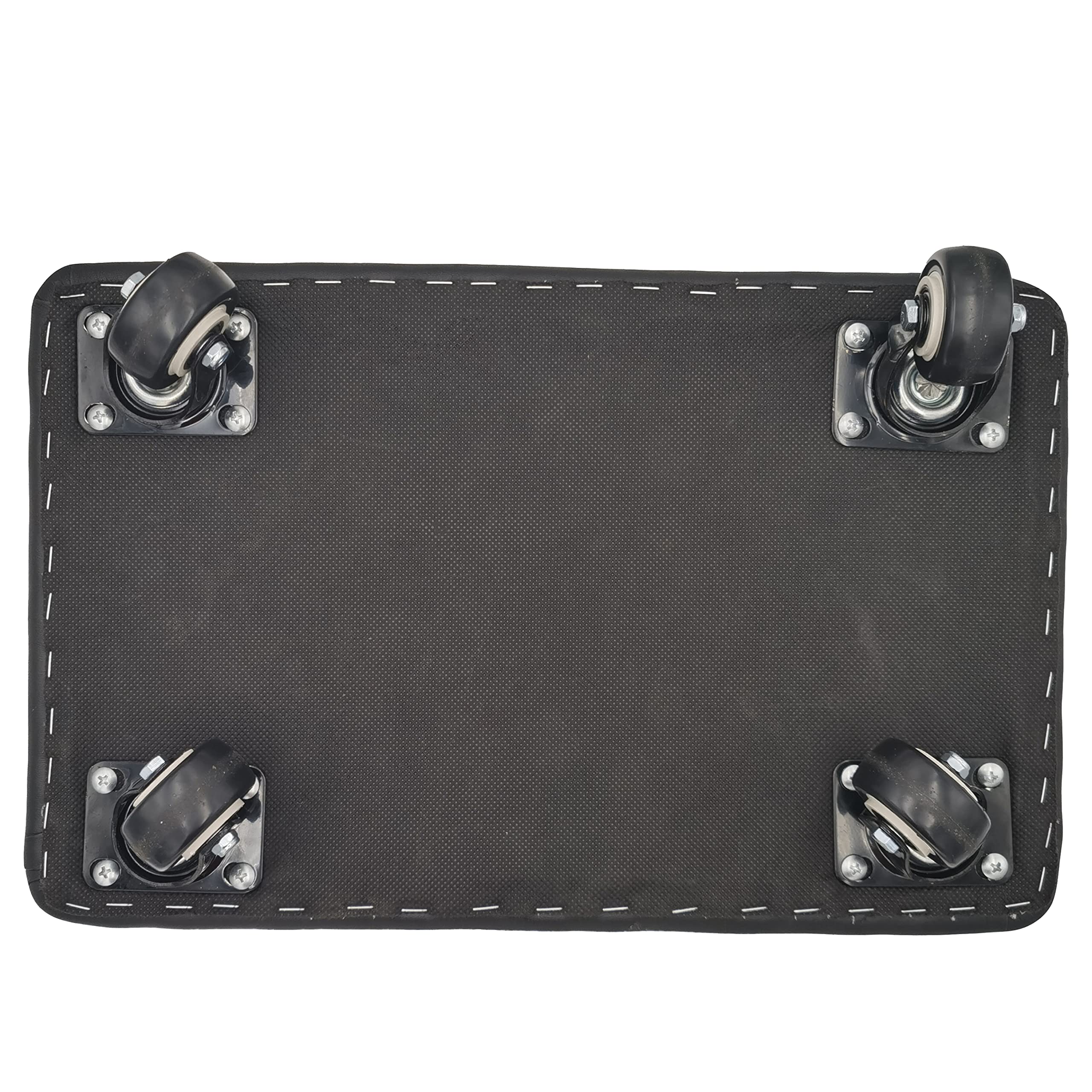 Btibpse low-profile stool cushions knees during kneeling or squatting tasks.