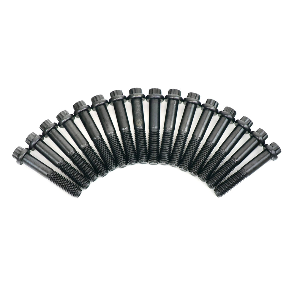 BTR 8mm 12-point head bolts closeup for precise torque.
