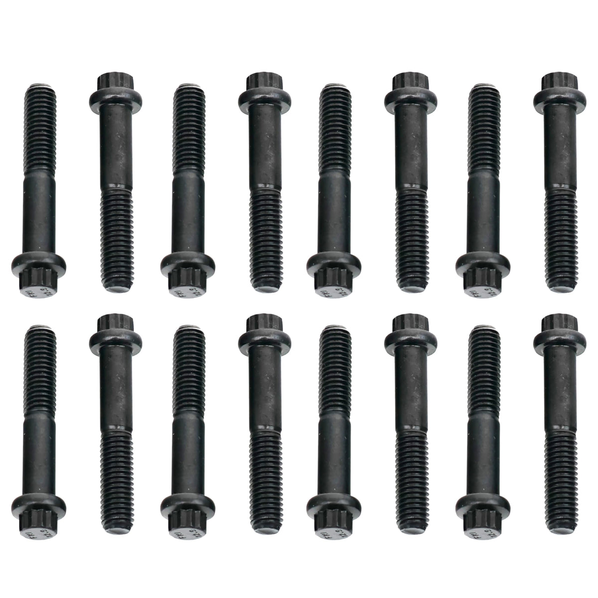 BTR LS rocker arm bolts 16-pack for secure valvetrain retention.