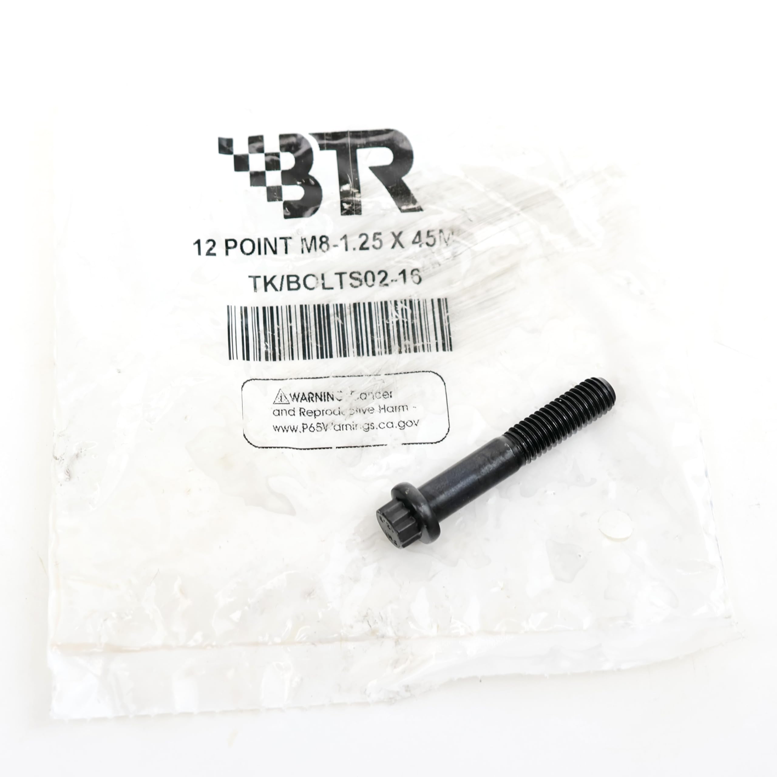 BTR bolts on a clean workbench ready for installation.
