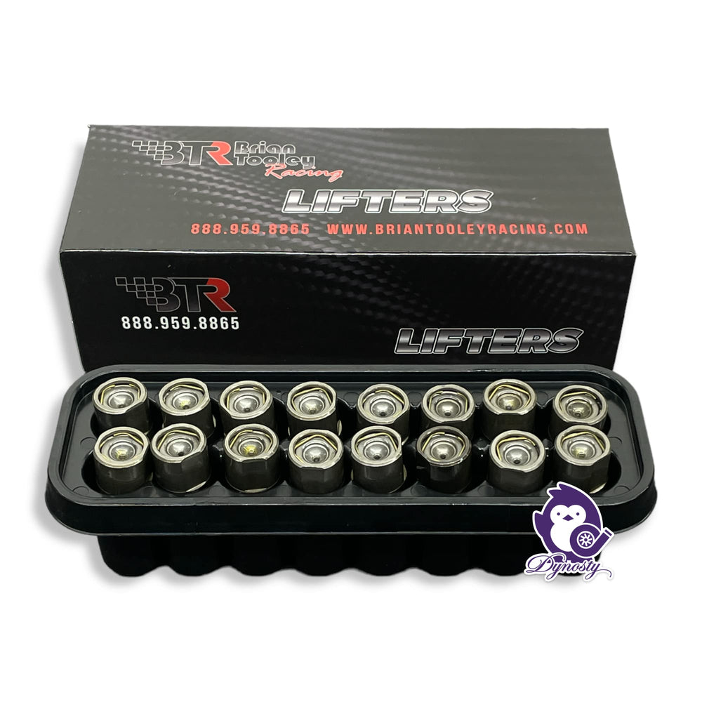 BTR Delphi LS7 lifters installed on engine for smooth cam movement