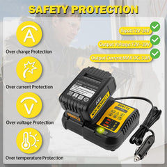 BTRUI DCB112 safety protection system guards against overheating and overcharge